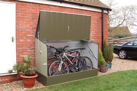 steel box for bike|bicycle rack for garage.